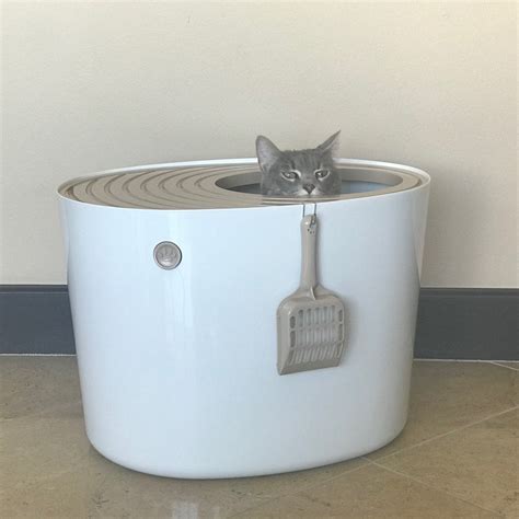 metal top entry cat litter box|top entry litter box liners.